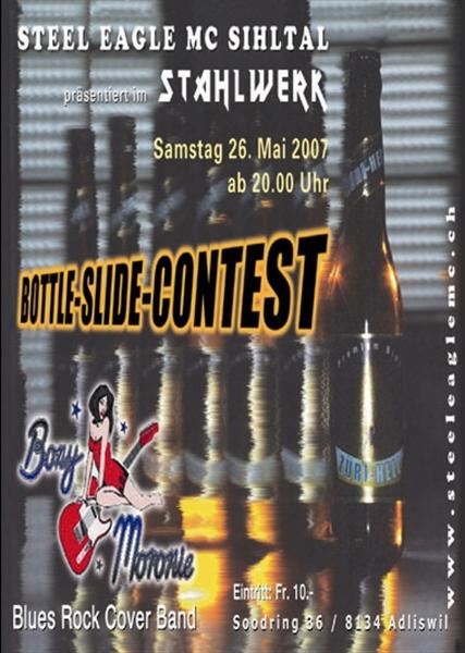 Bottle Slide Contest